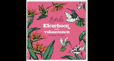 Kleurboek voor volwassenen - Birds
